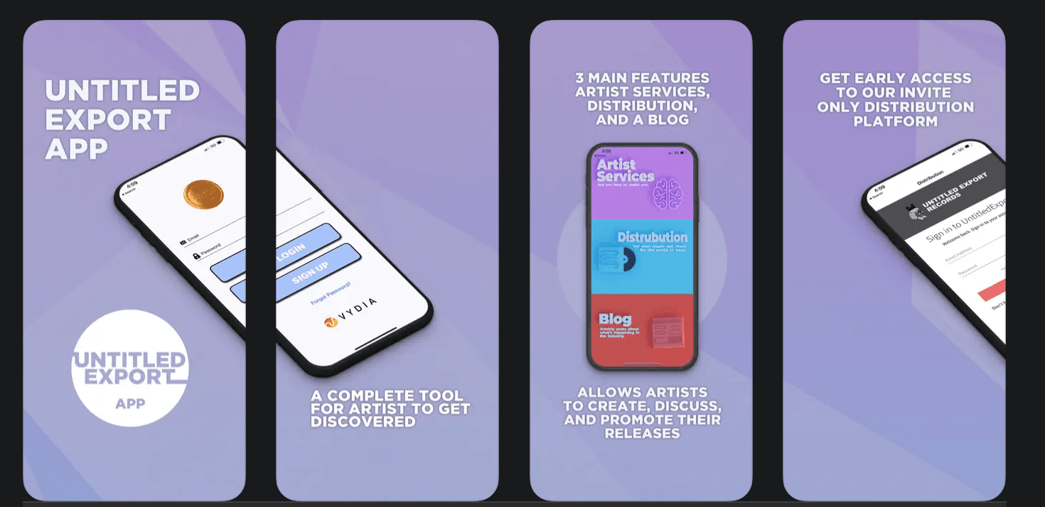 Untitledexport iOS App